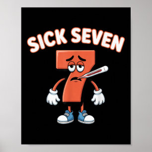 Poster Camiseta Meme Louco Sete Seis Sete Brincadeira Div