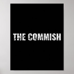 Poster Camiseta Mens The Commish - Comissário de Futebol 
