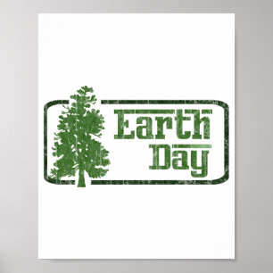Poster Camiseta Orgânica Feminina Dia da Terra