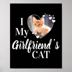 Poster Camiseta Personalizada com Foto do Gato da Minha N