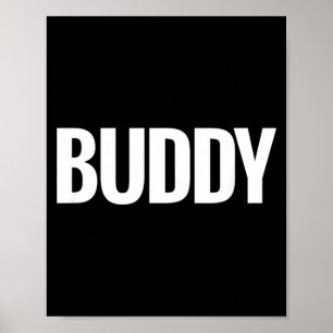 Poster Camiseta Que Diz Amigo - Um Design Que Diz Amigo