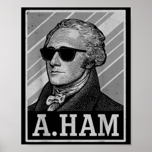 Poster Camiseta Retro Ander Hamilton Piada Homens Mulhere