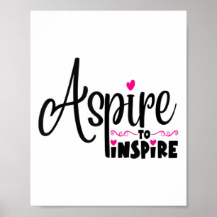 Poster Camiseta Tank Motivacional Positiva Asre To Insre