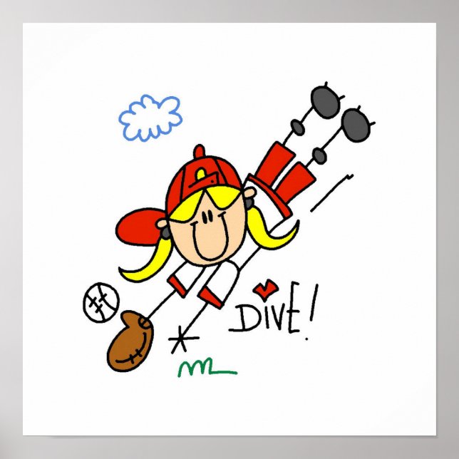 Póster Camisetas de beisebol e doações (Frente)