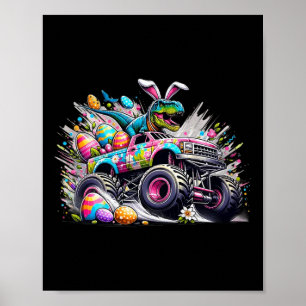 Poster Camisetas de Páscoa para Crianças Meninos Bunny T 