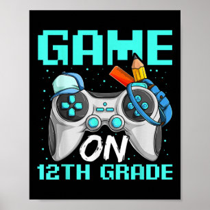 Poster Camisetas do Décimo Segundo Ano Game On, Parte de
