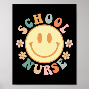 Poster Camisetas Gráficas Divertidas Enfermeira Escolar V