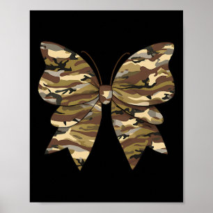 Poster Camo Coquette Arco Pato Caçando Mulheres Bestiçada