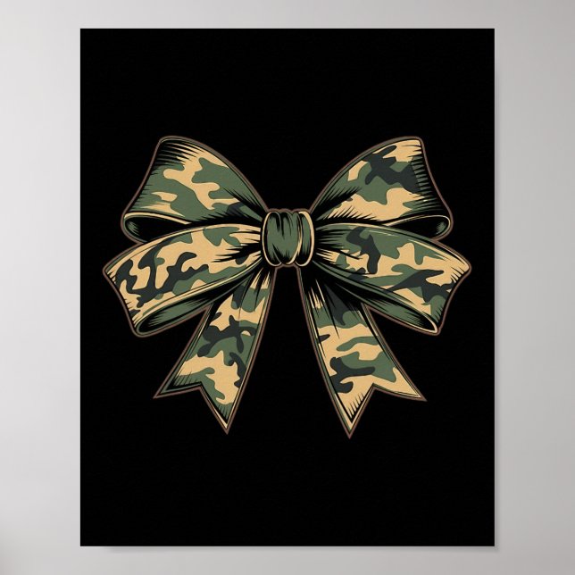 Poster Camouflage Arco Camo Camo Coquette Arco Hunting (Frente)
