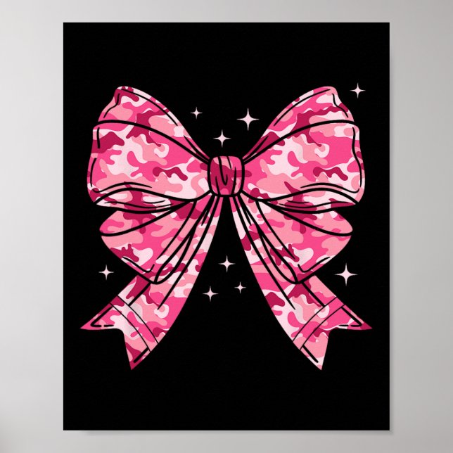 Poster Camouflage Arco Camo Camo Coquette Arco Hunting (Frente)