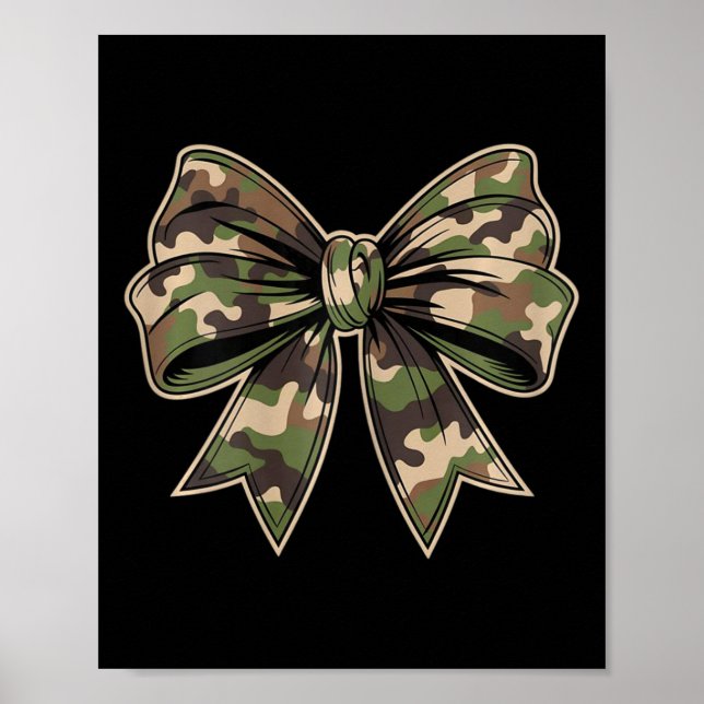 Poster Camouflage Arco Camo Camo Coquette Arco Hunting (Frente)