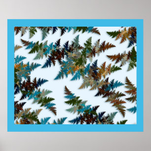 Póster Camouflage árctica