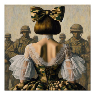 Póster Camouflage Duquesa