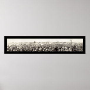 Póster Camp Dix NJ Reunion Foto 1920