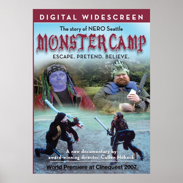 Poster Camp Monster (Frente)