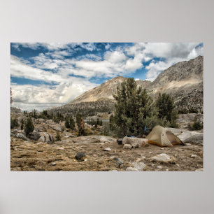 Póster Camp Rae Lakes