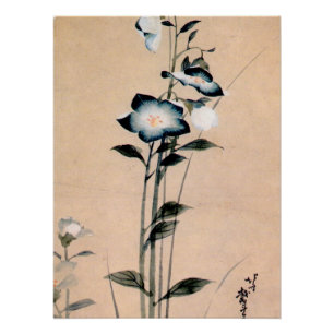 Póster Campainha chinesa, Hokusai Ukiyo-e