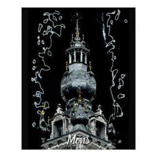 Póster Campanário de Mons
