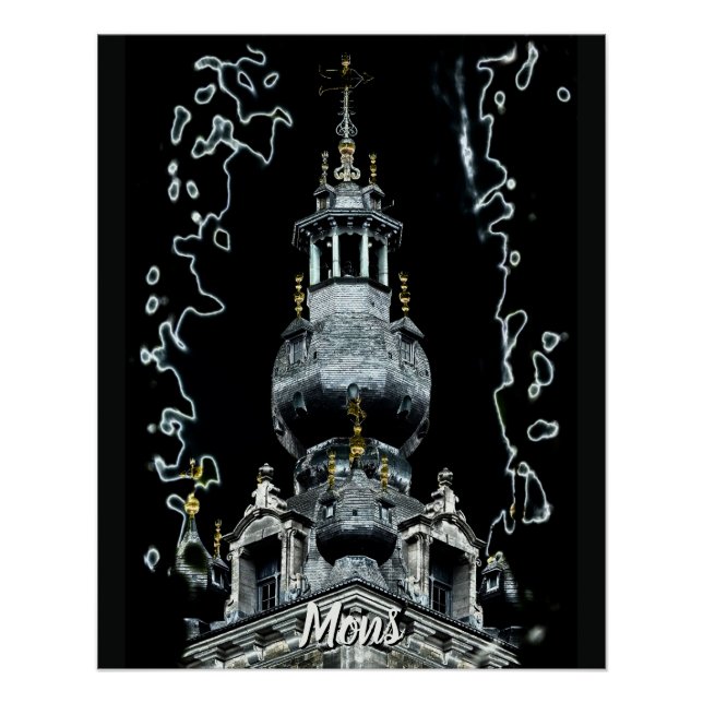 Póster Campanário de Mons (Frente)