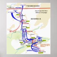 Campanha Atlanta da Guerra Civil Americana em 1864