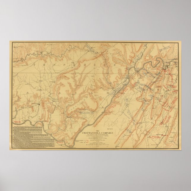 Póster Campanha Chattanooga (Frente)
