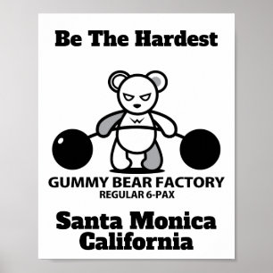 Poster Campanha da Fábrica do Urso Gummy