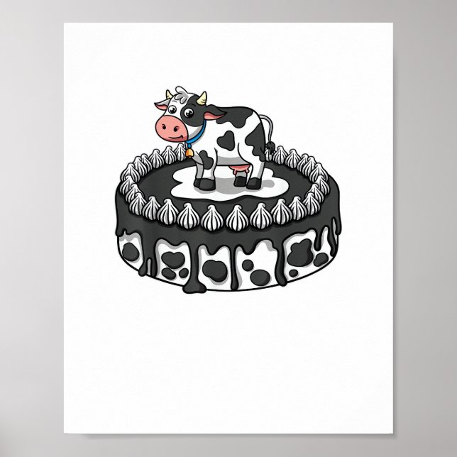 Poster Campanha de Bolo-Terço de Bolo de Vaca - Farmação  (Frente)