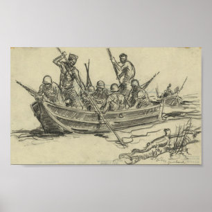 Poster Campanha de Guadalcanal