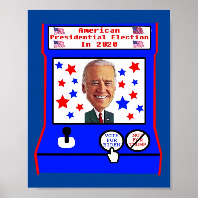 Poster Campanha Joe Biden (Frente)
