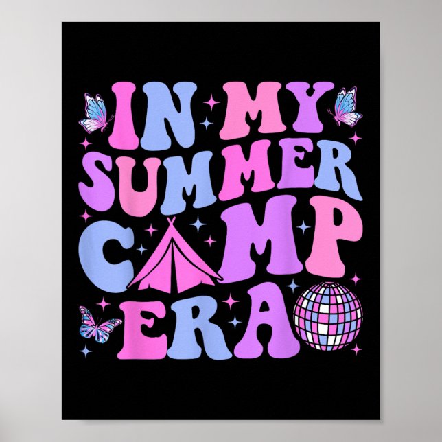 Poster Campanha Na Era Do Meu Campo De Verão (Frente)