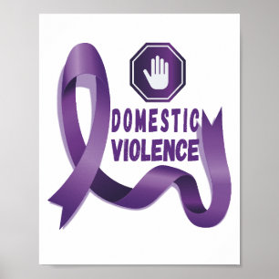 Poster Campanha pela violência doméstica