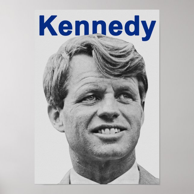Poster Campanha presidencial de Robert F. Kennedy em 1968 (Frente)