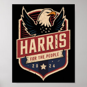 Poster Campanha Presidencial Kamala Harris 2024