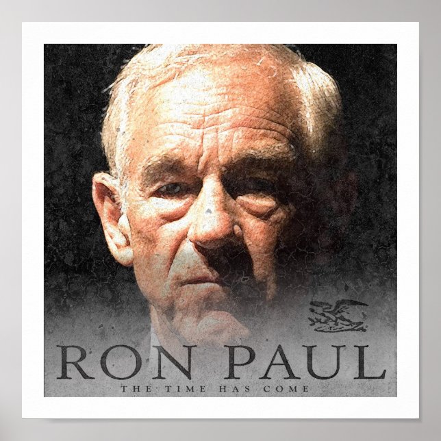 Póster Campanha Ron Paul Pela Liberdade (Frente)