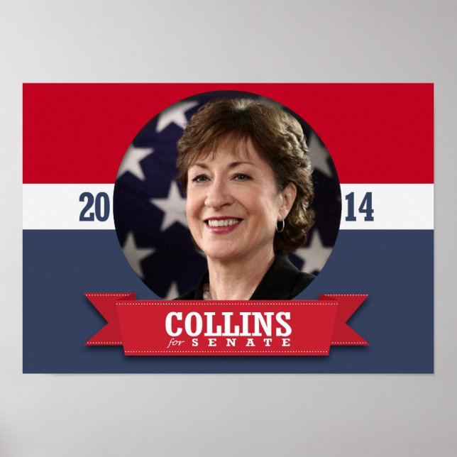 POSTER CAMPANHA SUSAN COLLINS (Frente)