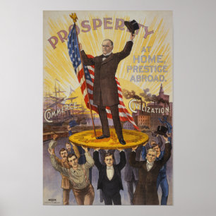 Poster Campanha William McKinley