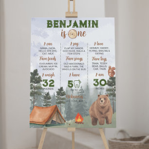 Poster Campanha Woodland Primeiro Sinal de Marcenso de An
