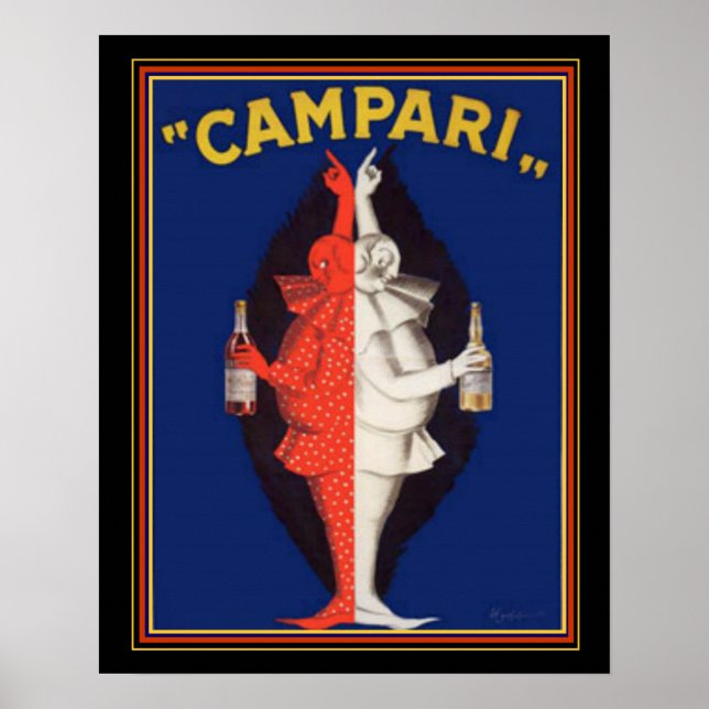 Póster Campari 1921 Ad por Leonetto Cappiello - 16x20 (Frente)