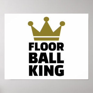 Póster Campeão do rei de Floorball