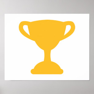 Poster Campeão do troféu do copo