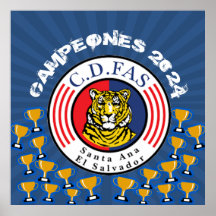 Campeões C.D. FAS Futebol Salvadorenho