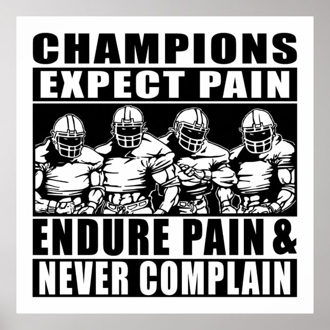 Póster Campeões de Futebol (Frente)