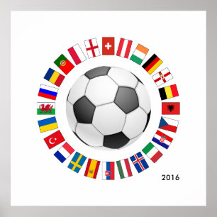 Póster Campeonato Europeu de Futebol de 2016