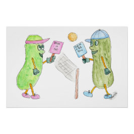 Póster Campionista de Pickleball