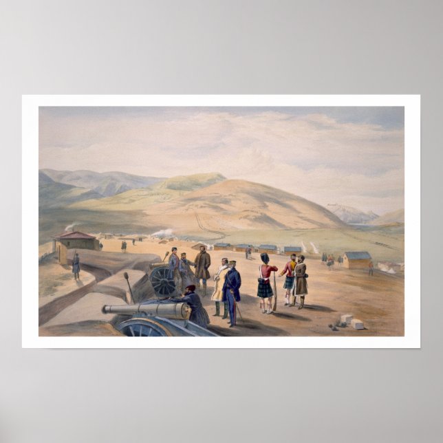 Poster Campo de Brigada Highland, placa do "O Assento da  (Frente)