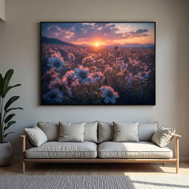 Poster Campo de Flores Silvestres
