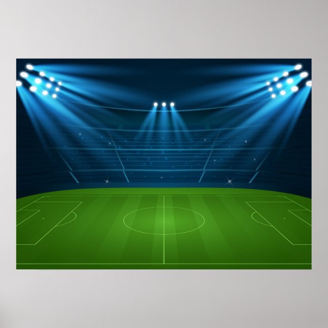 Poster Campo de futebol (Frente)