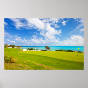 Poster Campo de Golfe