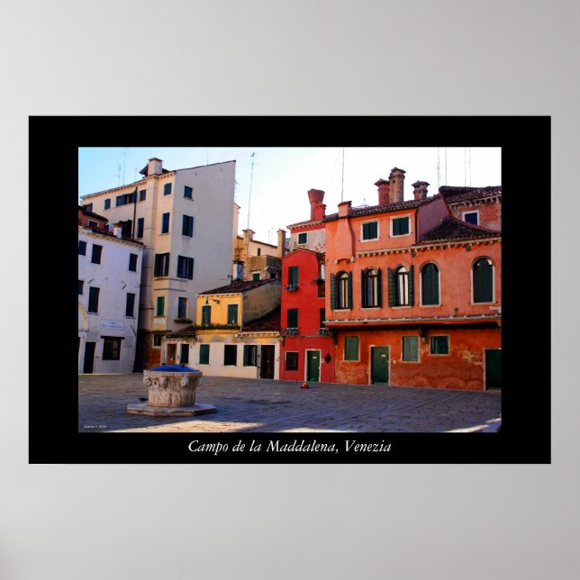 Póster Campo de la Maddalena (Frente)