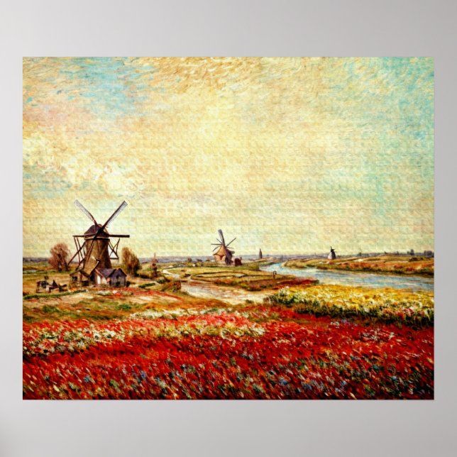 Poster Campo de Lâmpada do Windmill (Frente)